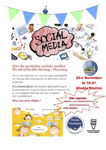 Foredrag sociala medier 24 nov 2016