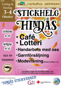 STICKHELG - Hindås stickvänner